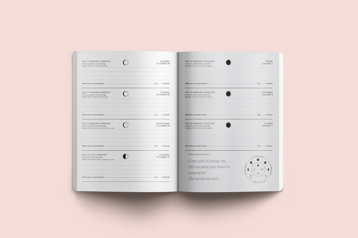 Pre-Order Lunar Diary 2027
