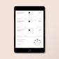 Digital Lunar Diary 2025 - Printable PDF